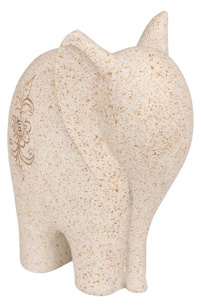 Декоративна фигура atmosphera Nola, Смола, Бежов, 23 cm