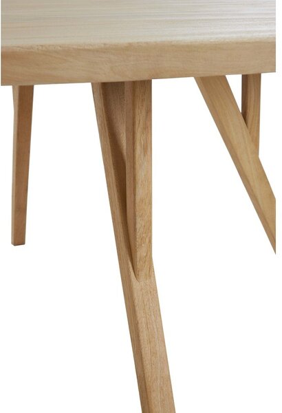Кръгла трапезна маса от масивно манго ø 120 cm Quenza – Light & Living
