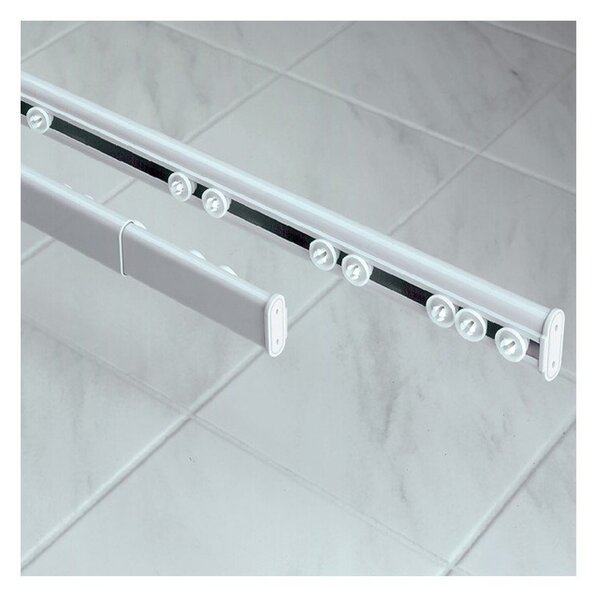 Бял прът за душ завеса 75 - 125 cm Surprise – Spirella