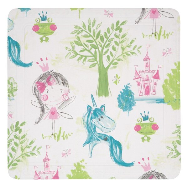 Детска противоплъзгаща подложка за душ 55x55 cm Fairy Tale – Spirella