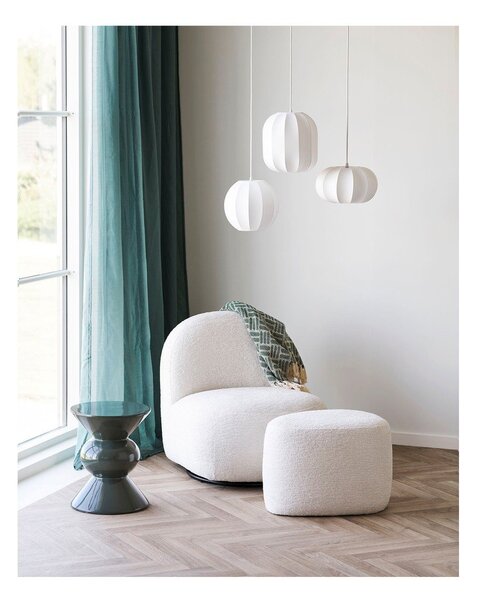 Кремава шенилова табуретка Hilo – House Nordic