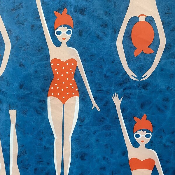 Завеса за душ 180x200 cm Baigneuses – Spirella