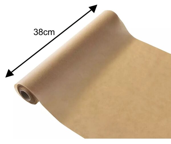 Хартия за печене Klausberg KB 7902, Ролка 10 м, Ширина 38 см, -40 до 230°C, Универсална употреба, Незалепваща, Кафяв