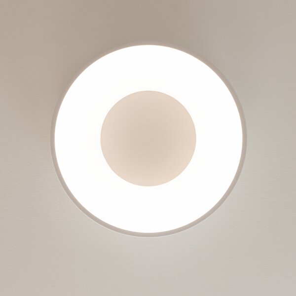 Brilagi - Димируем LED плафон FALCON II LED/67W/230V Ø 40 см бял + дистанционно управление