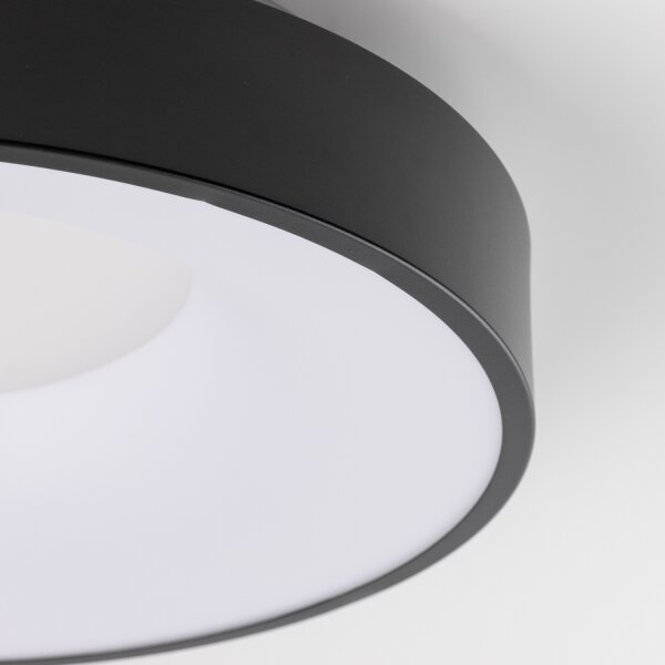 Brilagi - димируем LED таванен плафон FALCON II LED/67W/230V Ø 40 cm черен +ДУ