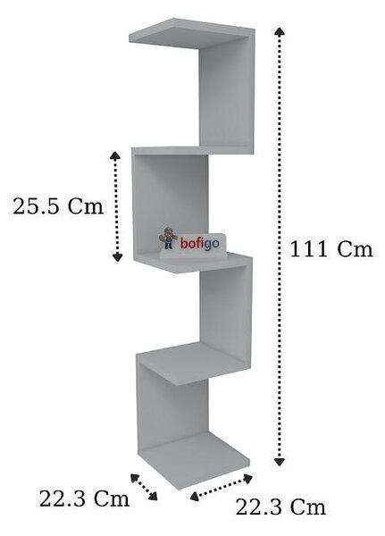 Етажерка Zigzag Bookshelf - различни цветове