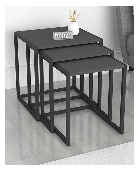 Комплект маси Metal Nesting Table - различни цветове