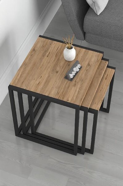 Комплект маси Metal Nesting Table - различни цветове