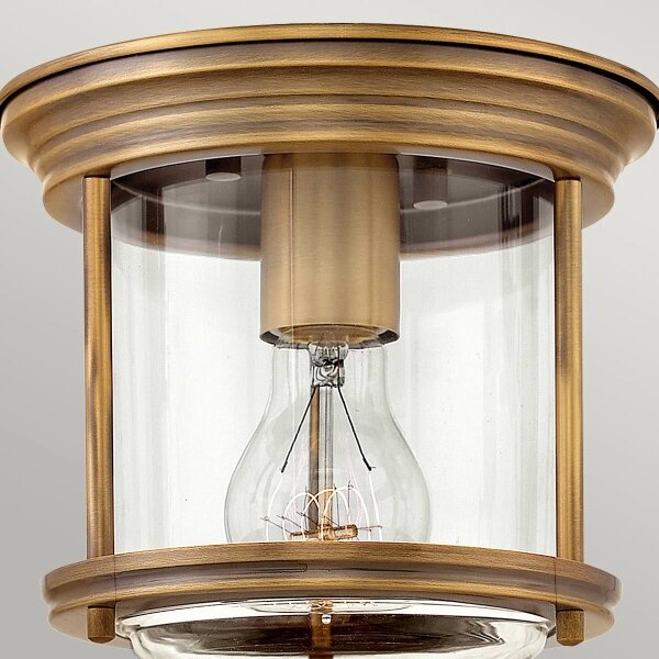 Quintiesse QN-HADRIAN-MINI-F-BR-CLEAR -Външно осветително тяло HADRIAN 1xE27/60W/230V IP44