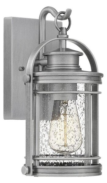 Quintiesse QN-BOOKER-S-IA - Външна настенна лампа BOOKER S 1xE27/60W/230V IP44, матов хром