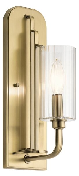 Quintiesse QN-KIMROSE1-BNB - Стенно осветително тяло KIMROSE 1xE14/40W/230V златно
