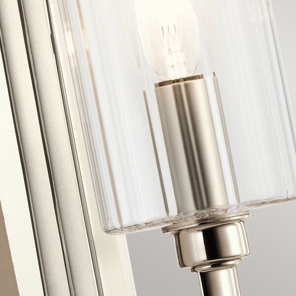 Quintiesse QN-KIMROSE1-PN -Стенно осветително тяло KIMROSE 1xE14/40W/230V полиран хром