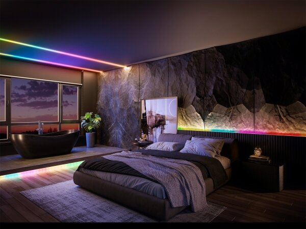 Osram - LED RGB димируема лента SMART+ MAGIC 3m LED/22W/230V Wi-Fi + дистанционно управление