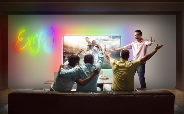 Osram - димируема външна RGB LED лента SMART+ MAGIC 3m LED/15W/230V Wi-Fi + дистанционно управление