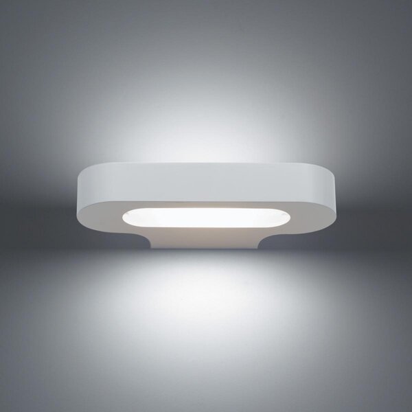 Artemide Дизайнерска стенна лампа Talo R7s 21 cm бяла, Затъмняване, Бял, Коридор, Метал, Дизайн