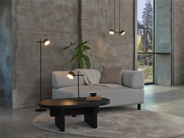 Osram - LED димируем полилей на кабел DECOR KYOTO 2xLED/10W/230V черен