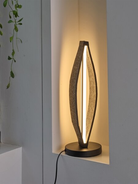Osram - LED настолна лампа DECOR FLAT LED/13W/230V сива