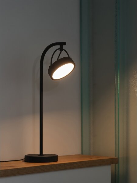 Osram - LED настолна лампа DECOR PUCK LED/11W/230V черна