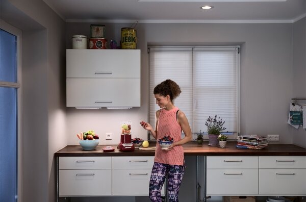 Osram - Подшкафно LED осветително тяло LINEAR LED/10W/230V 3000K 55,7 cm сребристо