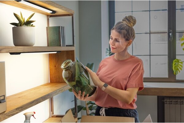 Osram - Димируемо LED осветление за под шкаф със сензор LINEAR EDGE LED/8W/230V 50 cm черно