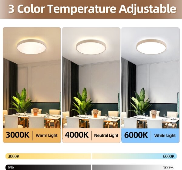 Brilagi - димируемо LED осветително тяло GLASS POOL DOUBLE LED/60W/230V 50 cm бежово + дистанционно управление