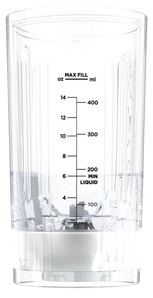 Преносим блендер Ninja Blast Max BC251EUSL, 14.4W, 11.1V, 570 мл, 19000 об/мин, Трошене на лед, До 25 цикъла, Без BPA, Сребрист