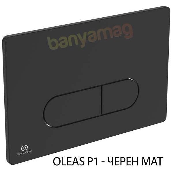 Tesi AquaBlade® WC комплект за вграждане: пневматична структура + тоалетна чиния + бутон