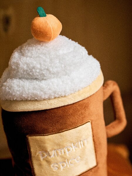 Sinsay - Стопер за врата под формата на напитка Pumpkin spice latte - opaнжeв
