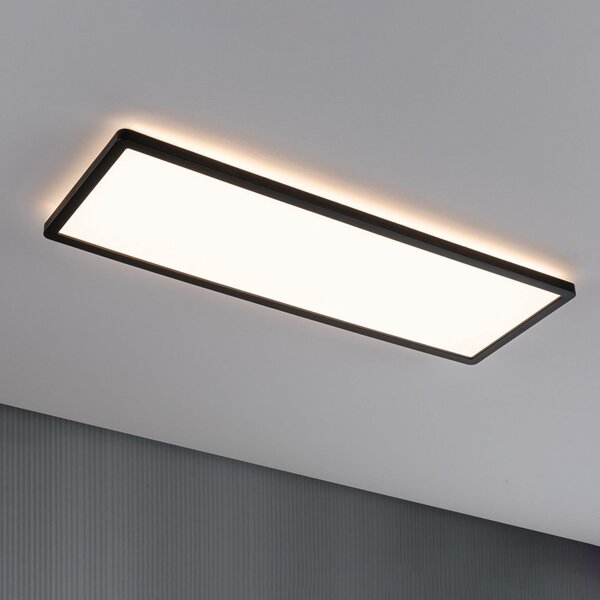 Paulmann Atria Shine Panel 3-стъпков черен 830 58x20, Затъмняване, Черен, Дневна/трапезария, Пластмаса, Модерен