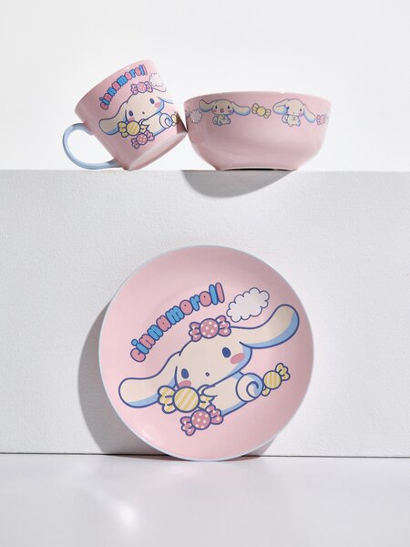 Sinsay - Керамична чиния Cinnamoroll - многоцветен