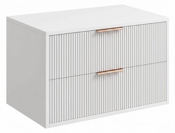 Шкаф за мивка Rea Mono 80cm White