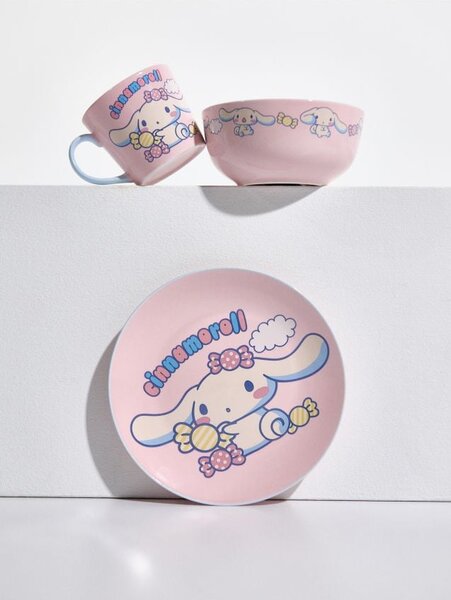 Sinsay - Керамична чиния Cinnamoroll - многоцветен