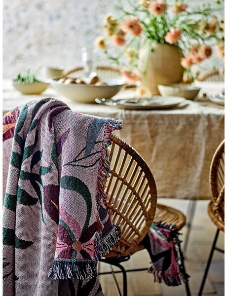 Одеяло със смес от памук 130x160 cm Yash – Bloomingville