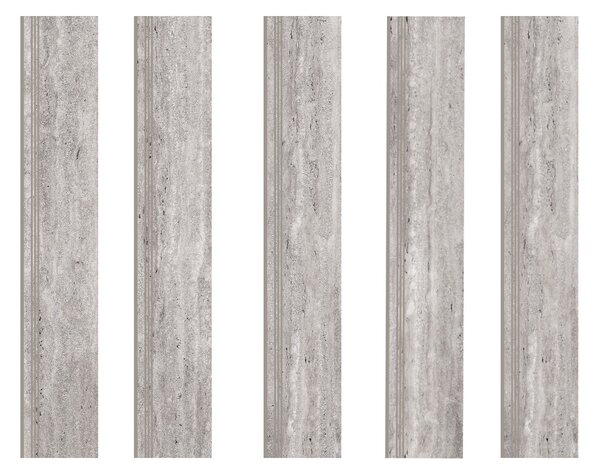 Стъпало Travertino Smoky - стъпало 30 x 120 cm и чело 17 x 120 cm