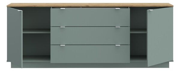 Скрин Ganymede - 224.5 x 85.7 x 41.5 cm, салвия