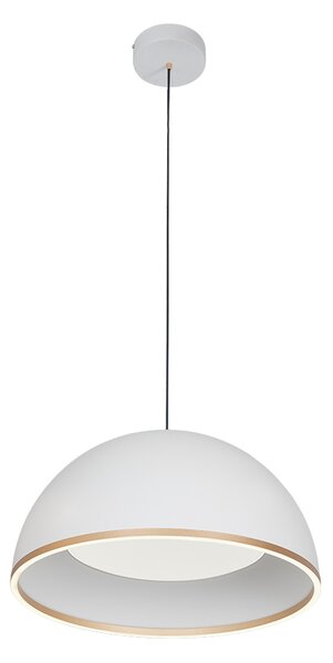 Elmark LED пендел EVELYN 36W 3CCT + 20W 4000K с дистанционно, димируем, бял