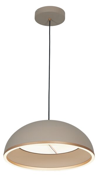Elmark LED пендел EVELYN 36W 3CCT + 20W 4000K с дистанционно, димируем, сив
