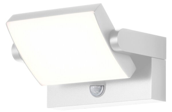 CMD LED лампа за стена 9111, сензорна, бяла, 21 cm, CCT, IP54, Бял, Алуминий, Модерен