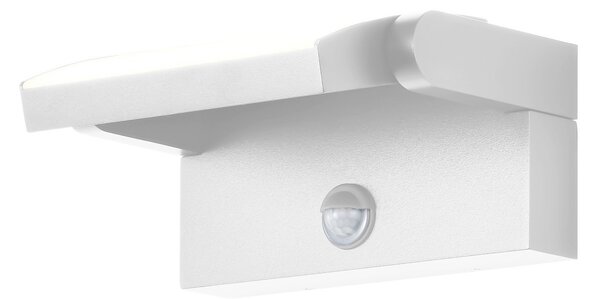 CMD LED лампа за стена 9111, сензорна, бяла, 21 cm, CCT, IP54, Бял, Алуминий, Модерен