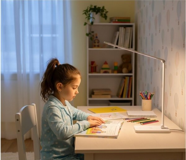 LED димируема настолна лампа с безжично зареждане NOBLITE Q LED/7W/230V 3000/4000/6500K бяла
