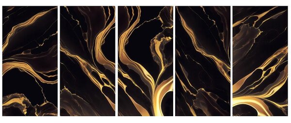 Гранитогрес Molten Black - 60 x 120 cm