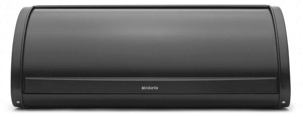 Кутия за хляб Brabantia Roll Top 646885, 16 л, 44.5х26 см, Лека и здрава конструкция, Черен