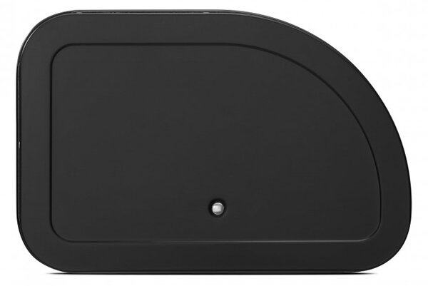 Кутия за хляб Brabantia Roll Top 646885, 16 л, 44.5х26 см, Лека и здрава конструкция, Черен