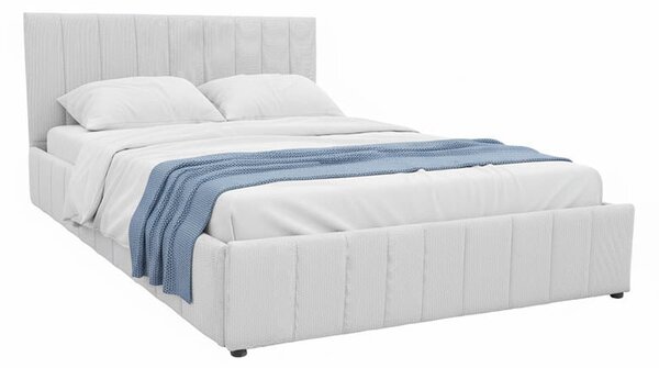 Легло SNUGGLE 160x200 см с Място за Съхранение - Сив Плат