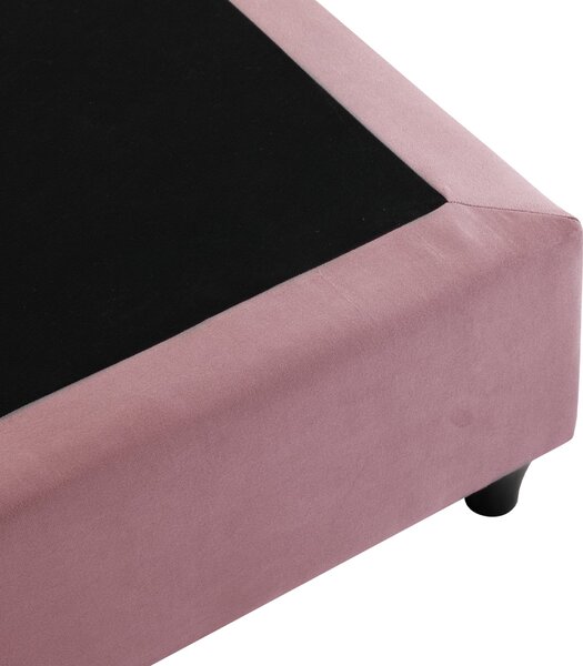 Легло DOLORES розов цвят 90x200 см
