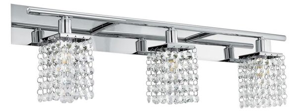 Eglo 97748 - LED Кристална За баня Стенна лампа AREQUITO 3xG9/3W/230V IP44
