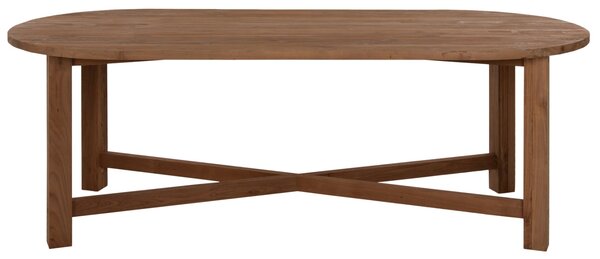Трапезна маса KUTAI естествен цвят 200x90x75см