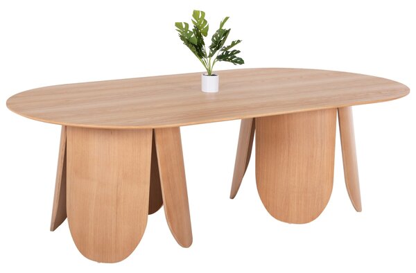 Маса трапезна DENTY-цвят дъб 240x120x75см