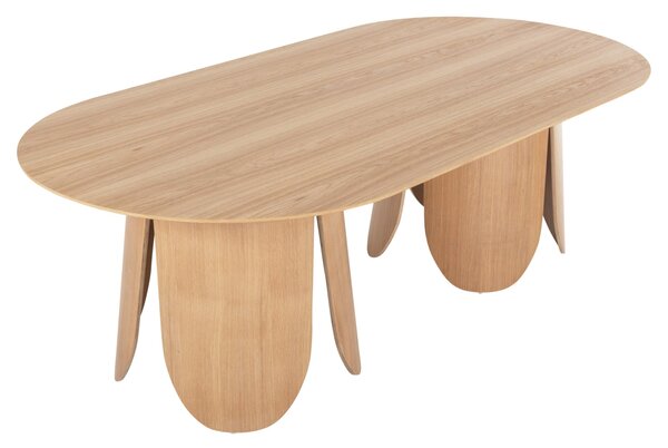 Маса трапезна DENTY-цвят дъб 240x120x75см