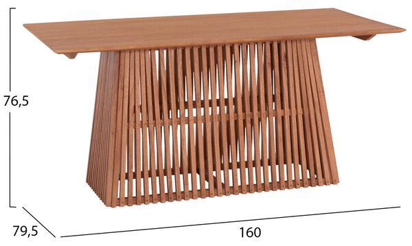Маса трапезна FRANTZ 160x79,5x76,5 -натурал